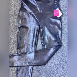Brand New Spanx Faux Leather Leggings